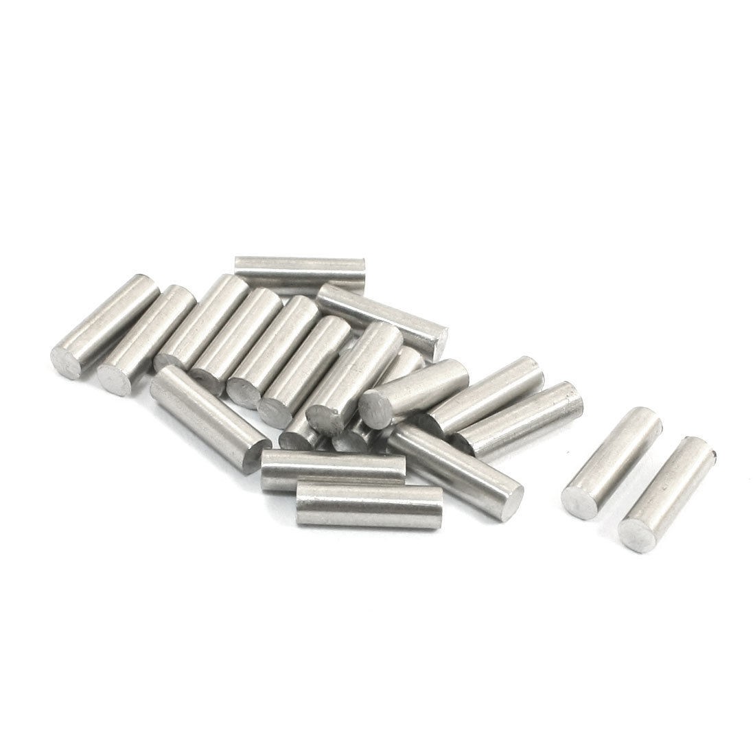 Lathe 10mm x 3mm Stainless Steel Axle Round Stock Drill Rod Bar 20Pcs