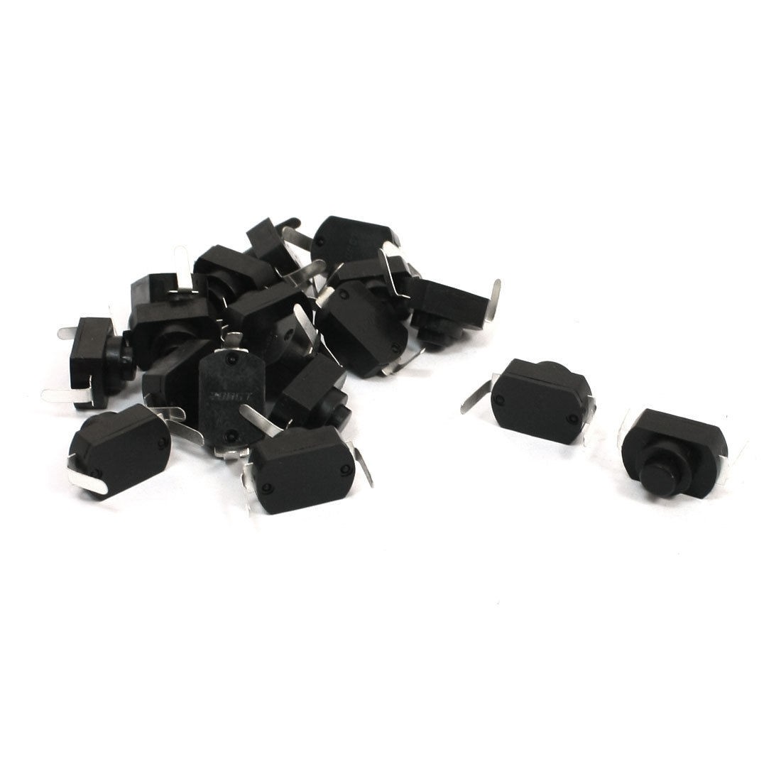 18 Pcs 12mmx12mmx8mm Momentary 2 Pins Tactile Tact Push Button Switch