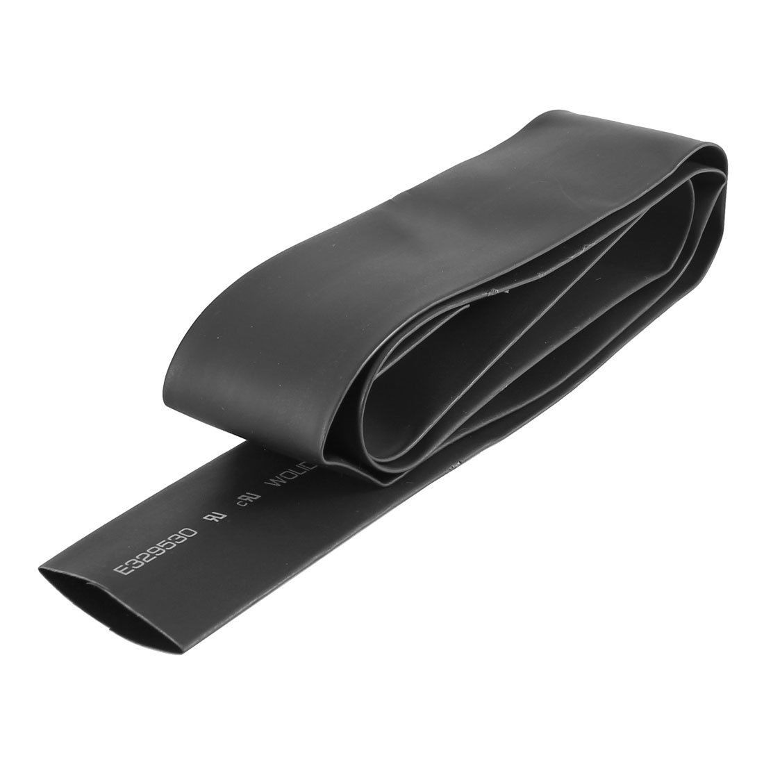 1 Meter 28mm Dia Ratio 2:1 Heat Shrinkable Shrinking Tube Black