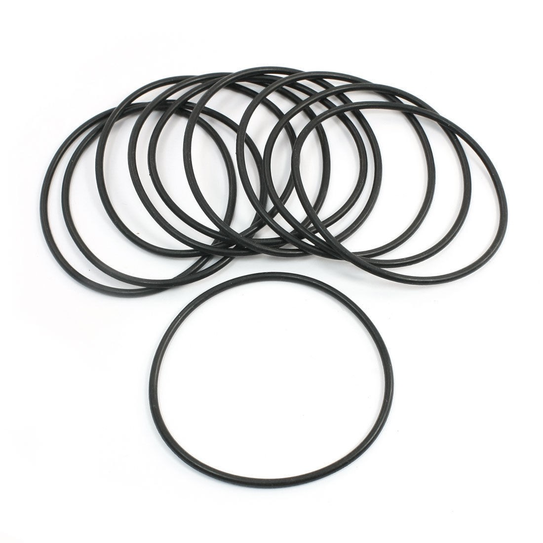10Pcs Mechanical Black O Rings Oil Seal Washers 92mm x 85mm x 3.5mm