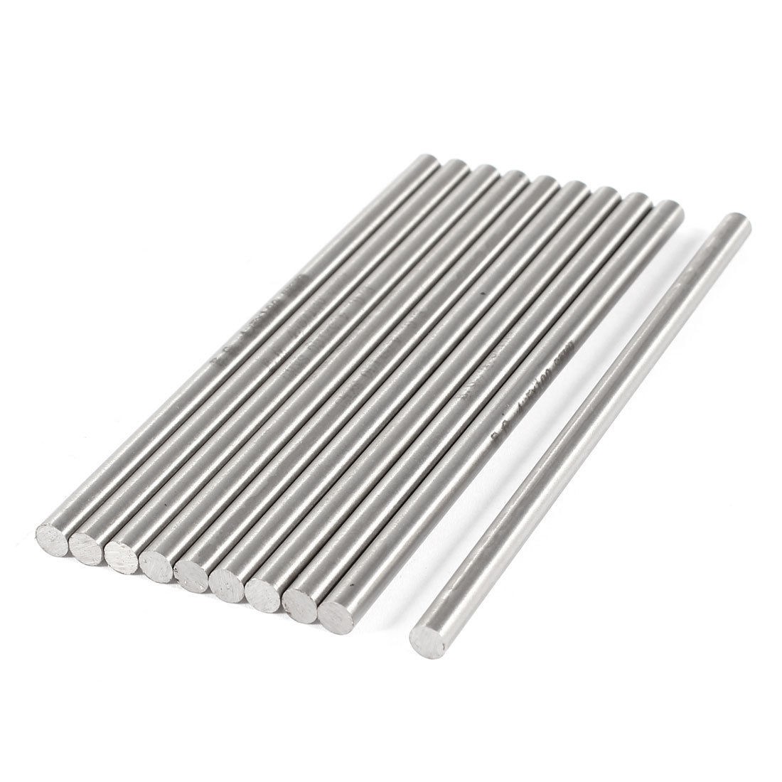 10pcs High Speed Steel Round Turning Lathe Carbide Bars 4.5mm Dia 100mm Long