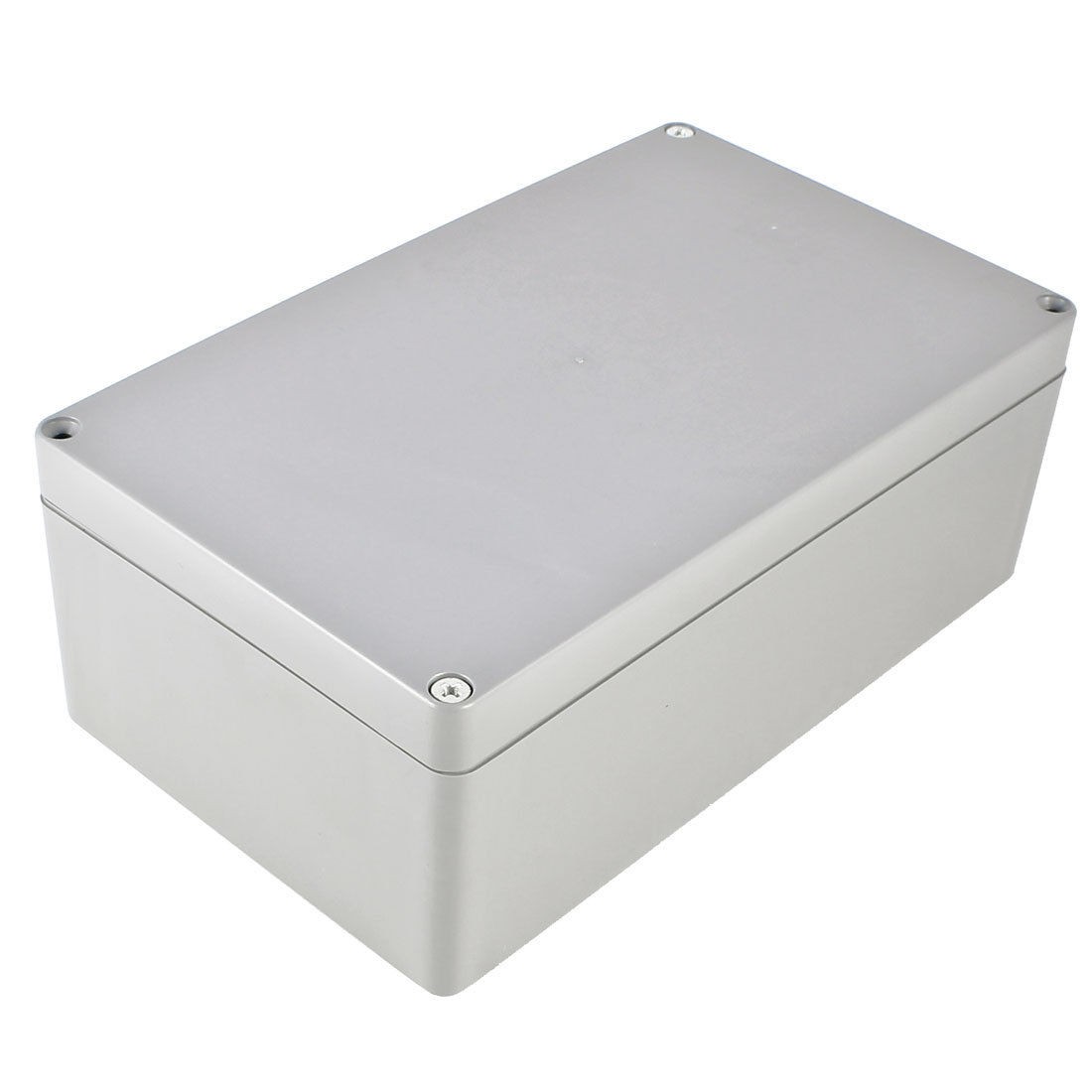 Waterproof Gray Plastic Case DIY Junction Box Joint Hinged Lid 200x120x75mm