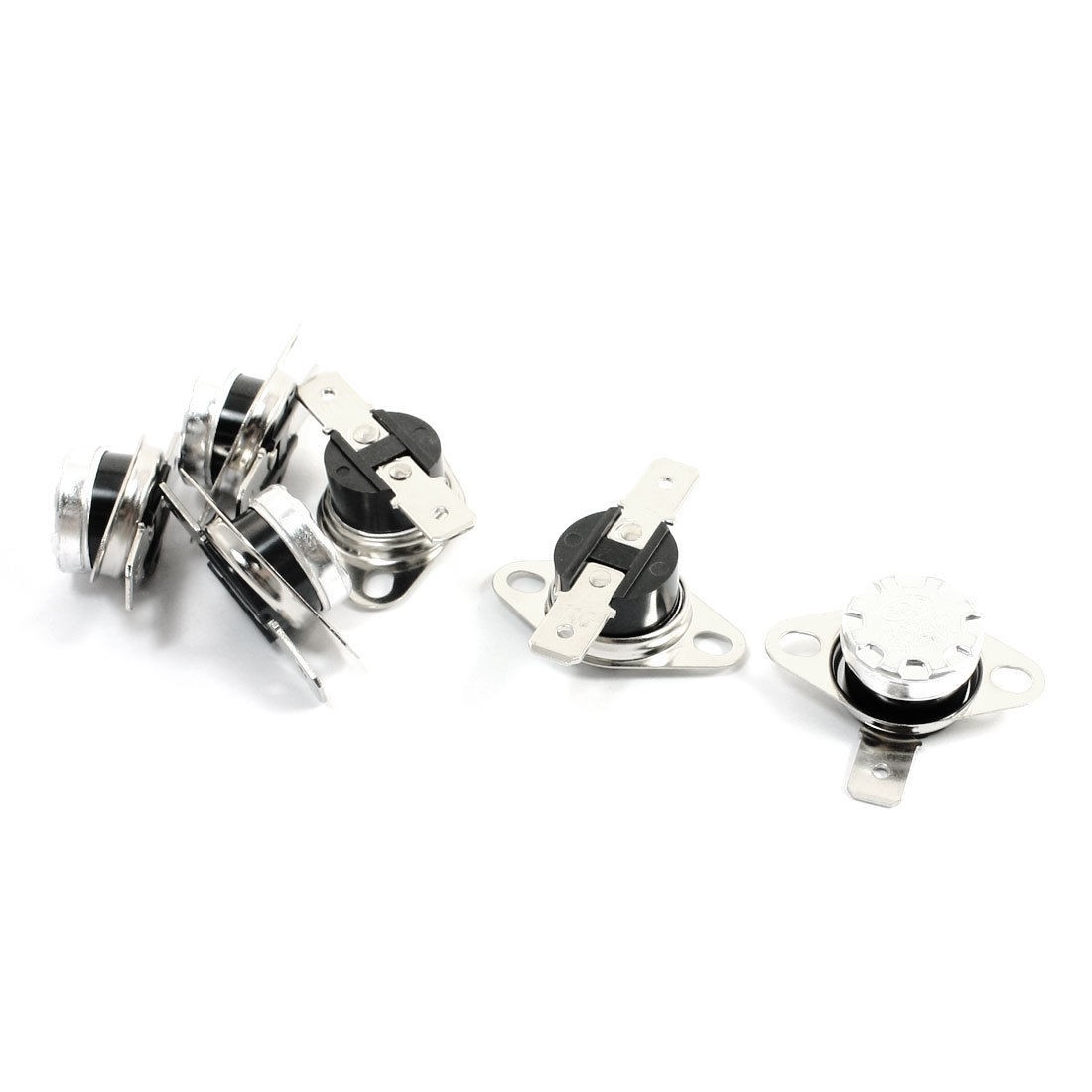 6pcs KSD301 Normally Closed 110C Thermostat Temperatur Controlled Switch