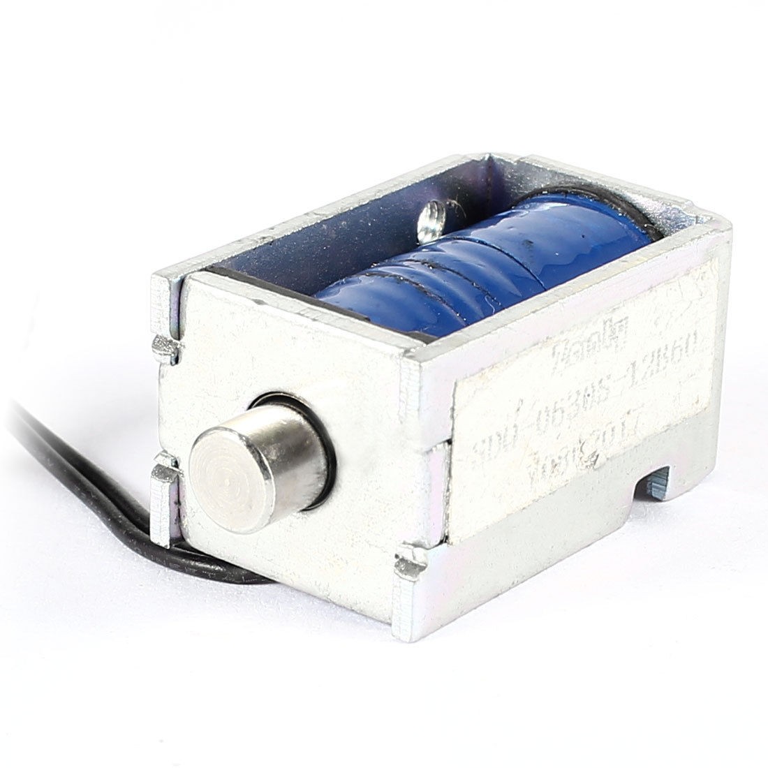 DC 12V 0.2A 150g 25g Force 1mm 5.5mm Stroke Push Pull Solenoid Electromagnet