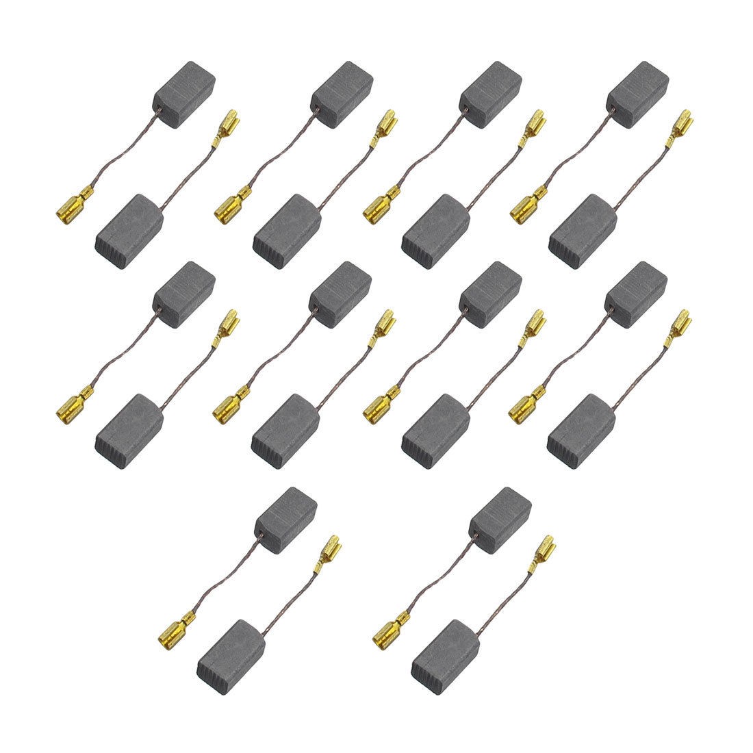 20 Pcs 5/9" x 5/16" x 4/15" Electric Motor Carbon Brushes