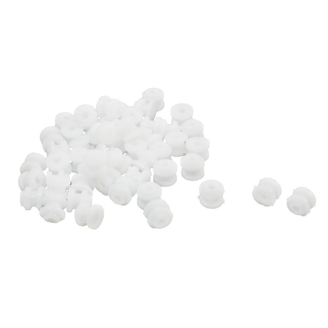 50Pcs Plastic Spindle Belt Pulley 6mmx5mm for 2mm Robot Motor Drive Shaft