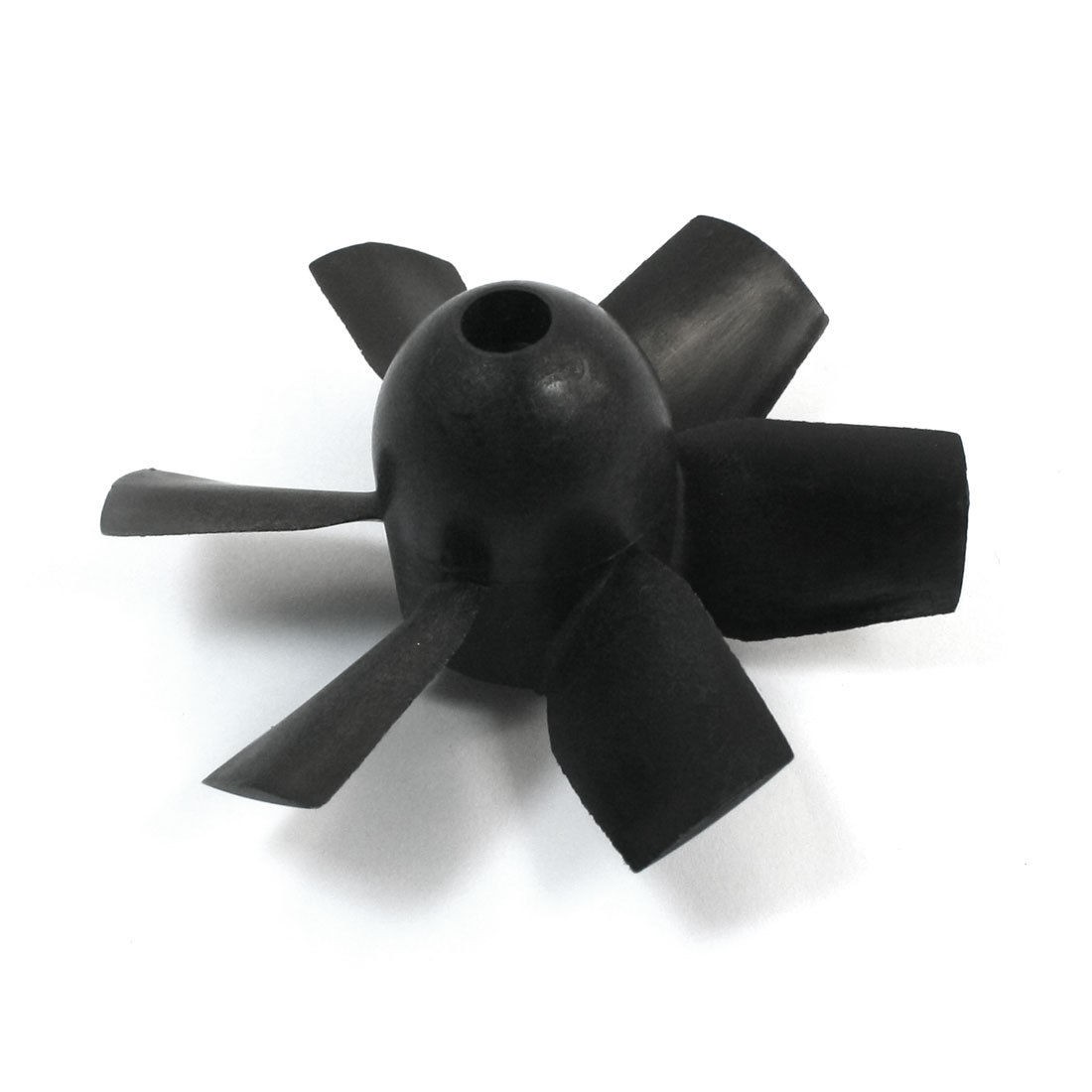 Black Plastic 6 Blades Ducted Fan Blade 3.5" 89mm for RC Aircraft