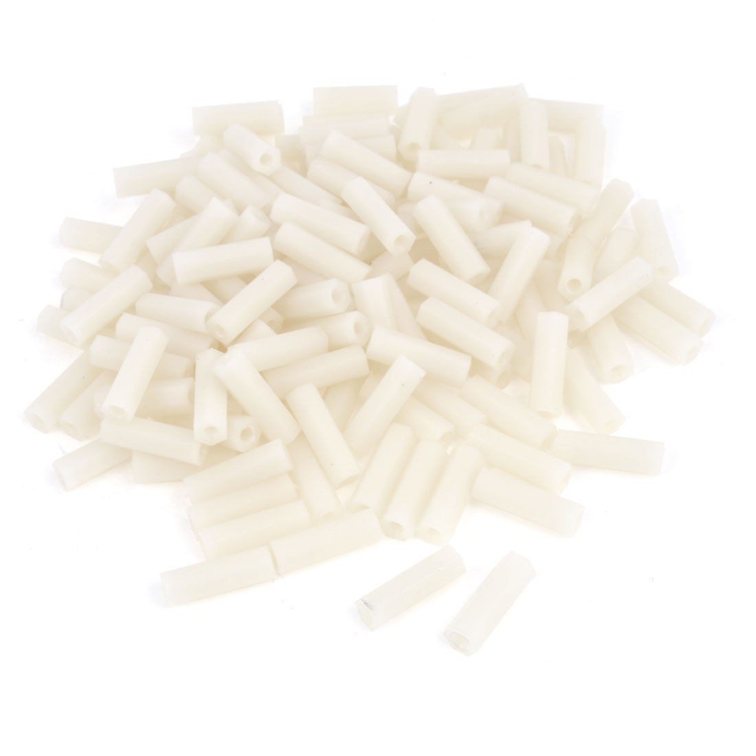 Machine Boards M3 x 18mm Nylon Hex Hexagonal Threaded Spacer Support 200 Pcs