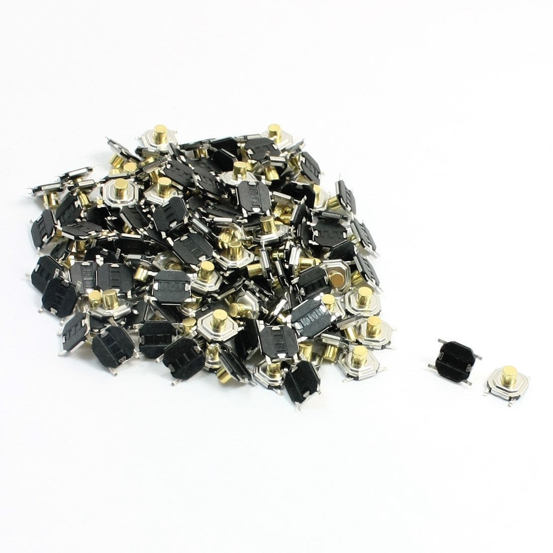 147pcs 5x5x3mm 4-Pin Momentary Pushbutton Panel PCB SMT Tactile Switch
