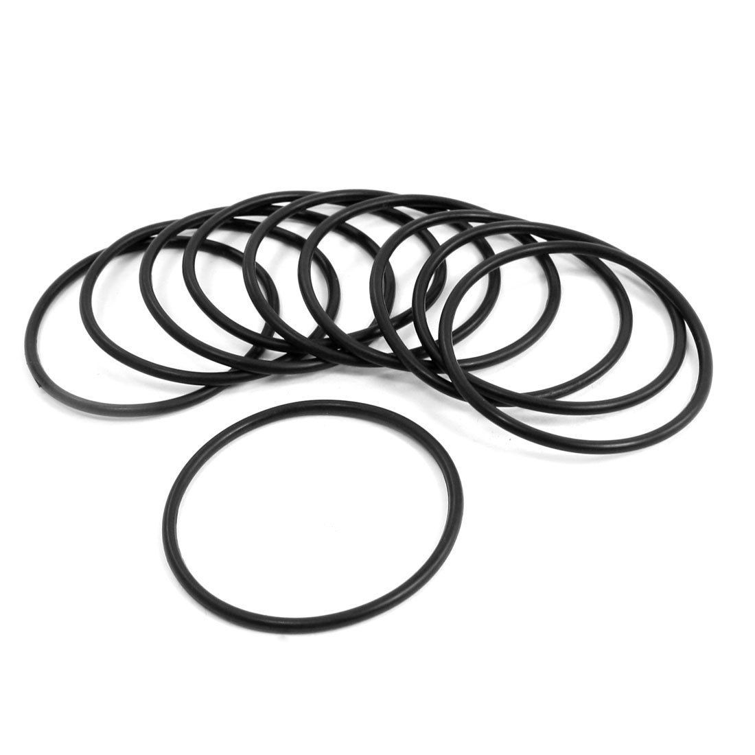 10pcs 50mm x 45.2mm x 2.4mm Rubber O Ring Oil Seal Gasket Replacement