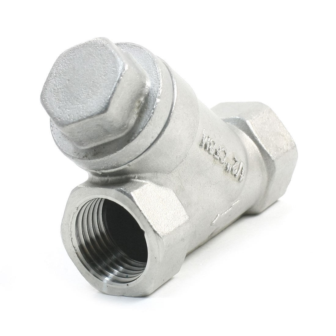 Water Cleaner 1" Dia Thread Metallic Grids One Way Y Type Filter Replacement