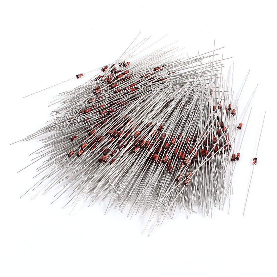 500 Pcs HZ6B3 DC 5.7-6V 1/2W Regulator Tubes Axial Zener Diodes