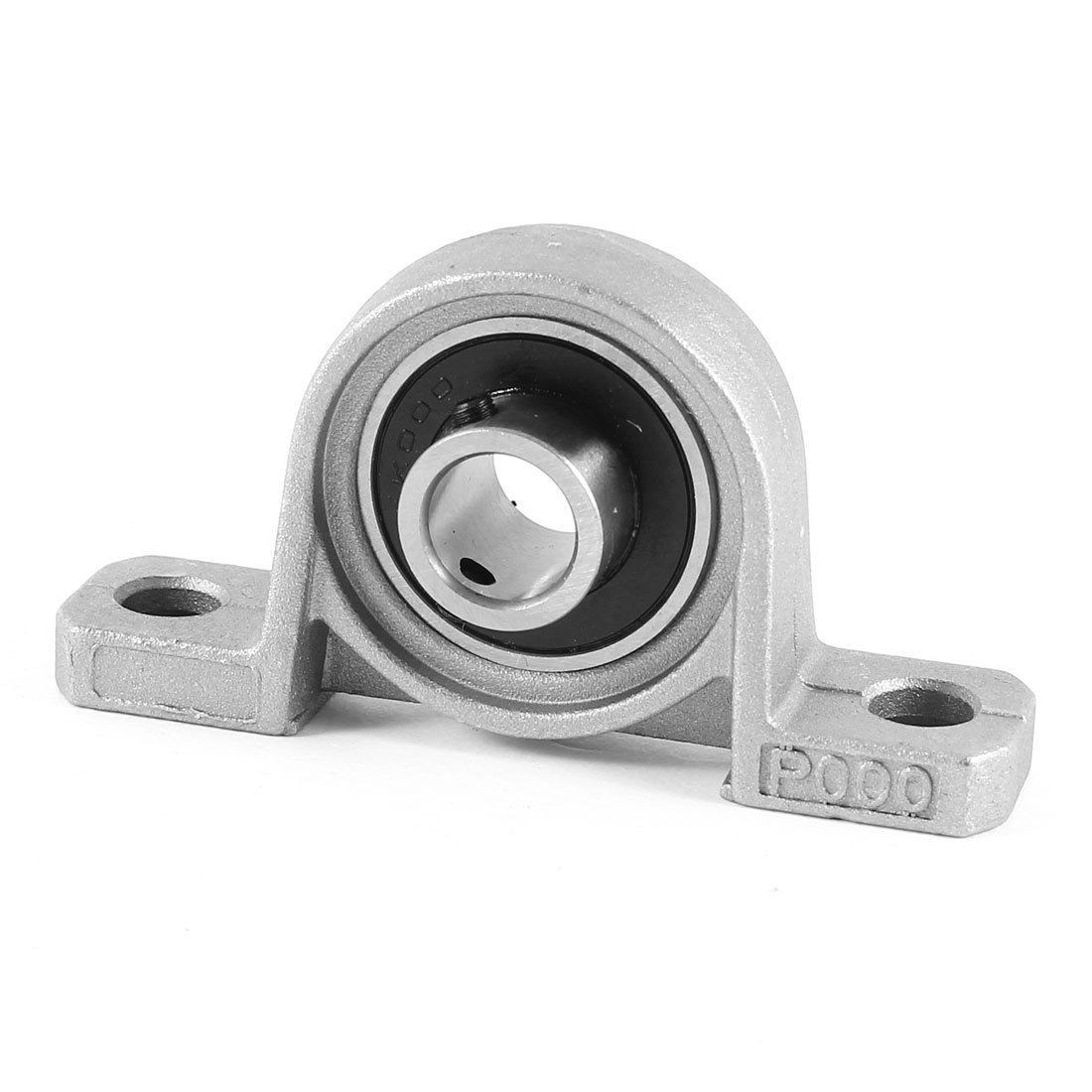 KP000 Pillow Block Housing Ball Bearing 10mm Inner Diameter Iron Alloy