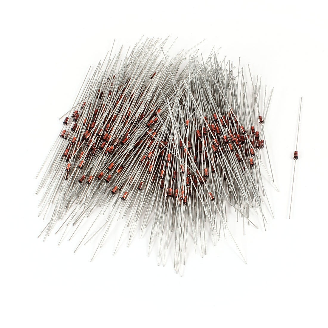 500 Pcs HZ9B2 DC 8.5-8.9V 1/2W Regulator Tubes Axial Zener Diodes