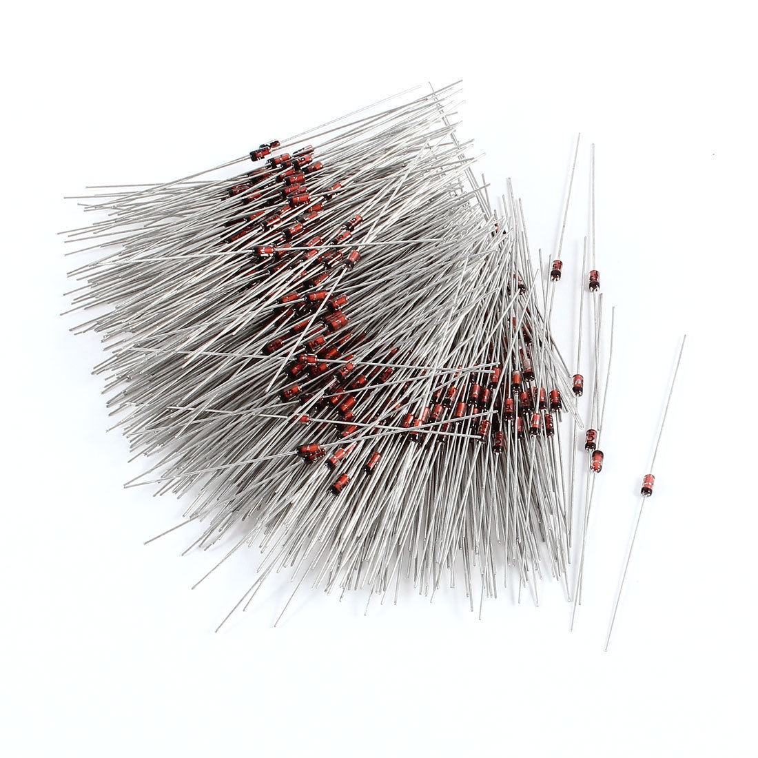 500 Pcs 15V 1/2W Electronic Zener Voltage Stabilizing Diodes