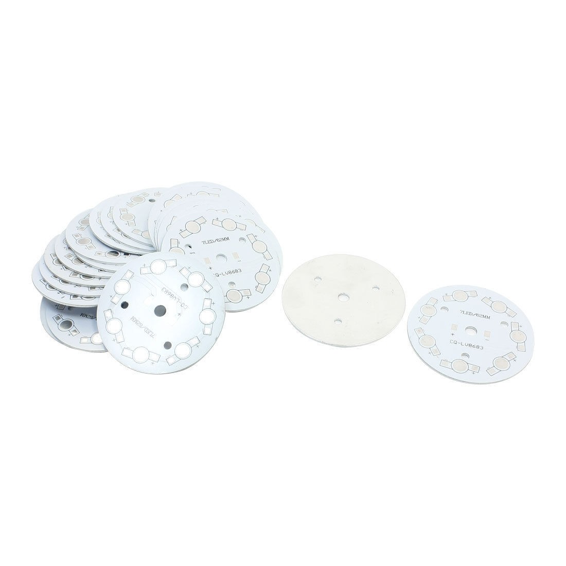 20pcs 62mm Round Aluminum PCB Circuit Board for 1W/3W High Power 7LED
