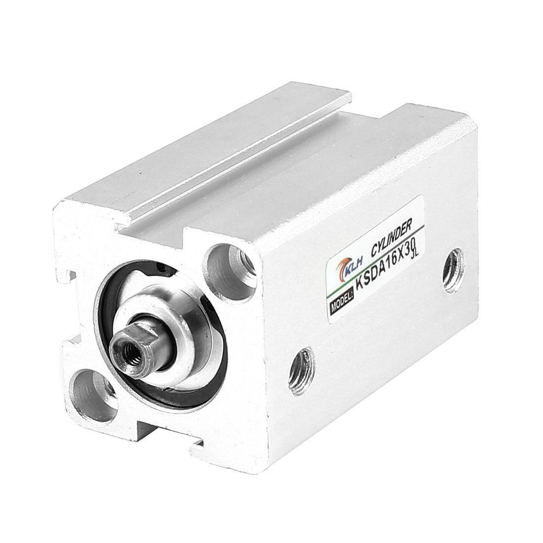 16mm Bore 30mm Stroke Dual Acting Compact Air Cylinder