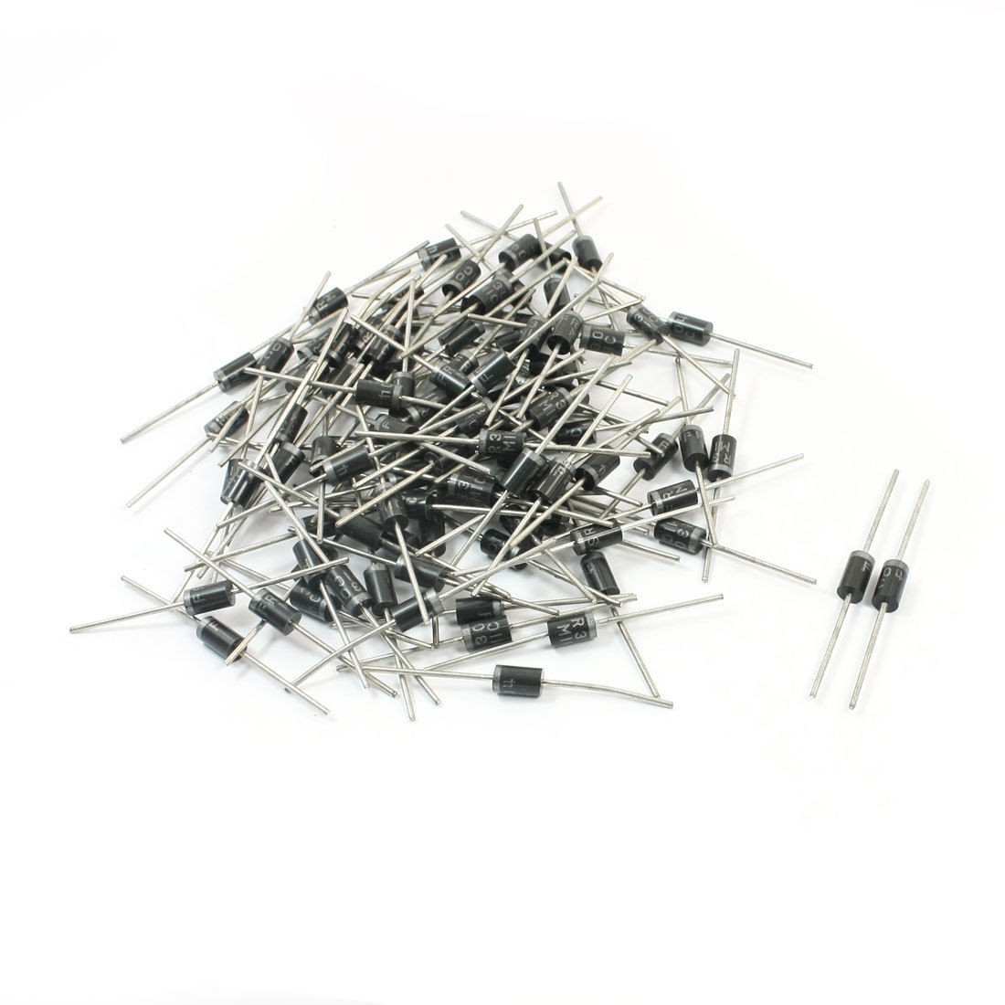 100 Pcs FR304 400V 3A Axial Lead Type Fast Recovery Diodes 5mm x 9mm