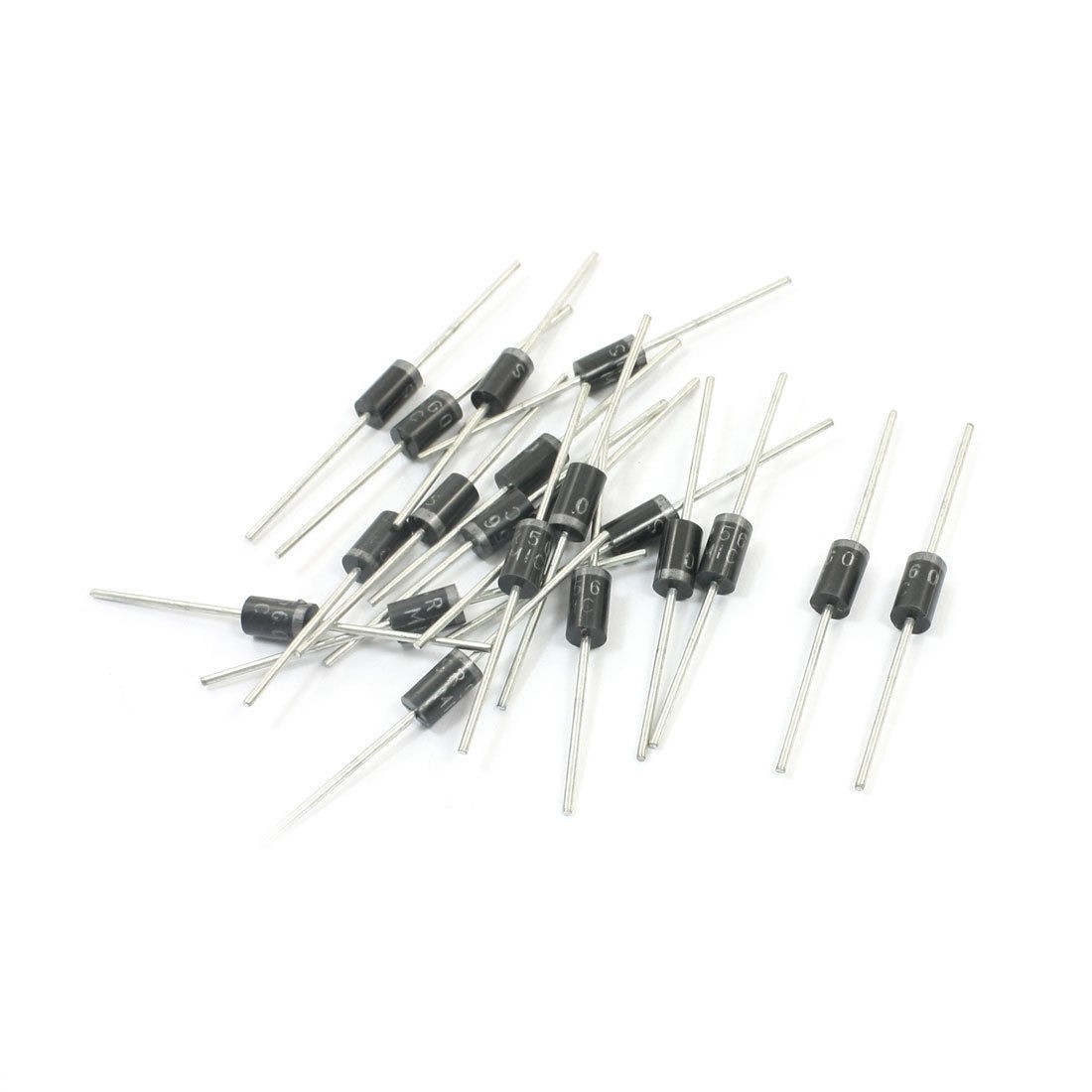 20Pcs Through Hole Mount Schottky Barrier Rectifier Diode 60V 5A SR560