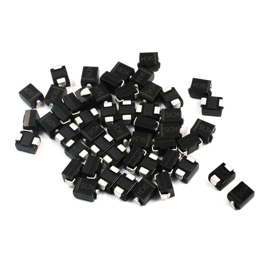 DO-214AA Package 40V 3A Semiconductor Schottky Diode SK34 50pcs