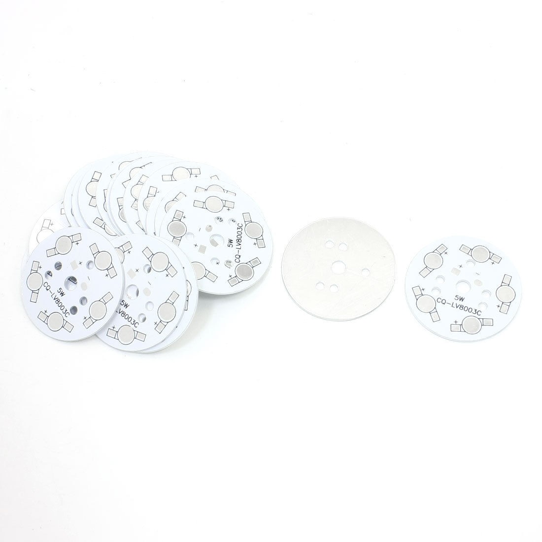 20 Pcs 50mm Aluminum Base PCB Circuit Board for 1W/3W High Power 5LEDs
