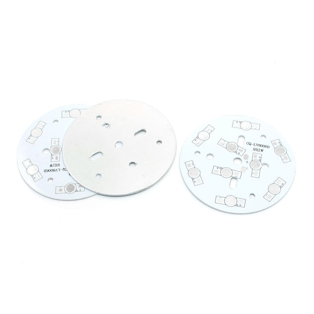 3 Pcs 78m Round Aluminum PCB Circuit Board for 9 x 1W/3W High Power LED