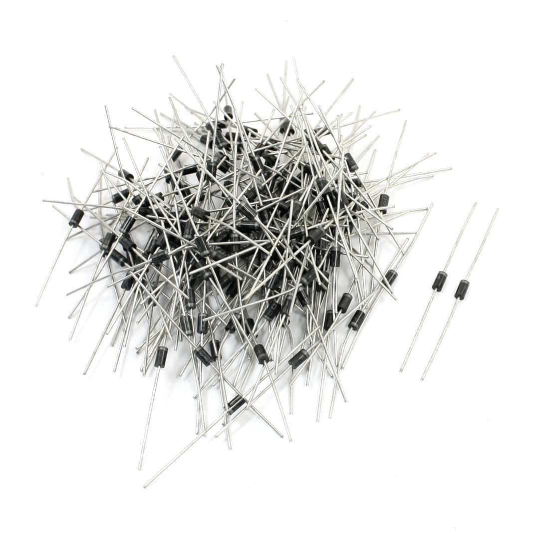 200Pcs FR104 400V 1A Axial Lead Type Fast Recovery Diodes 2.5mm x 5mm