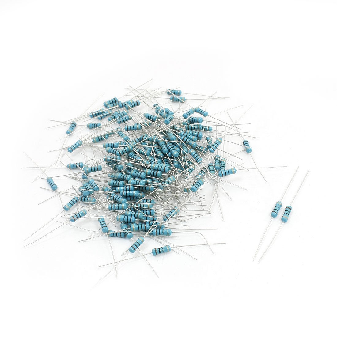 150Pcs 1/2W 10 Ohm Axial Lead 4 Color Ring Carbon Film Fixed Resistor