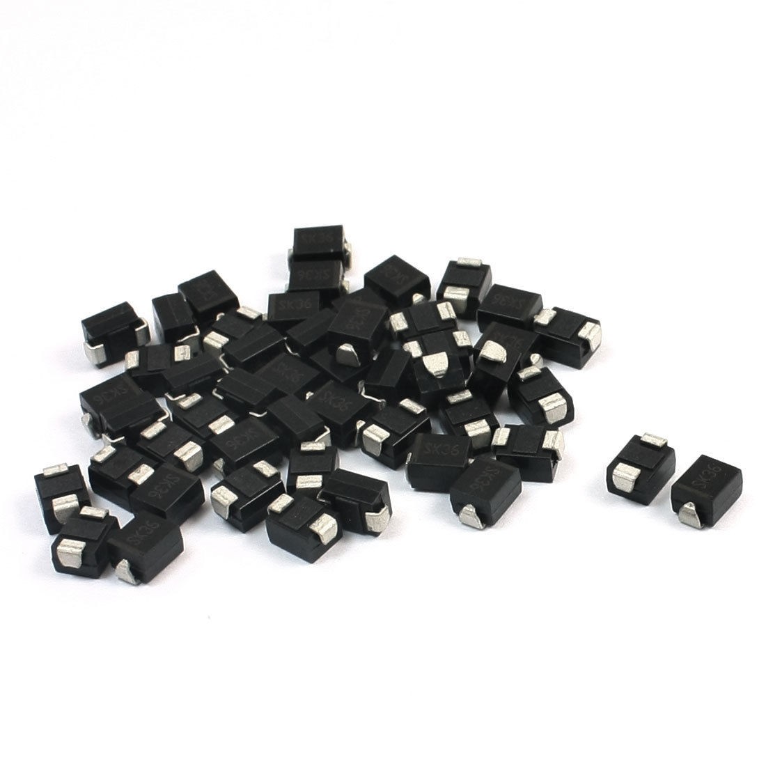 DO-214AA Package 60V 3A Semiconductor Schottky Diode SK36 50pcs