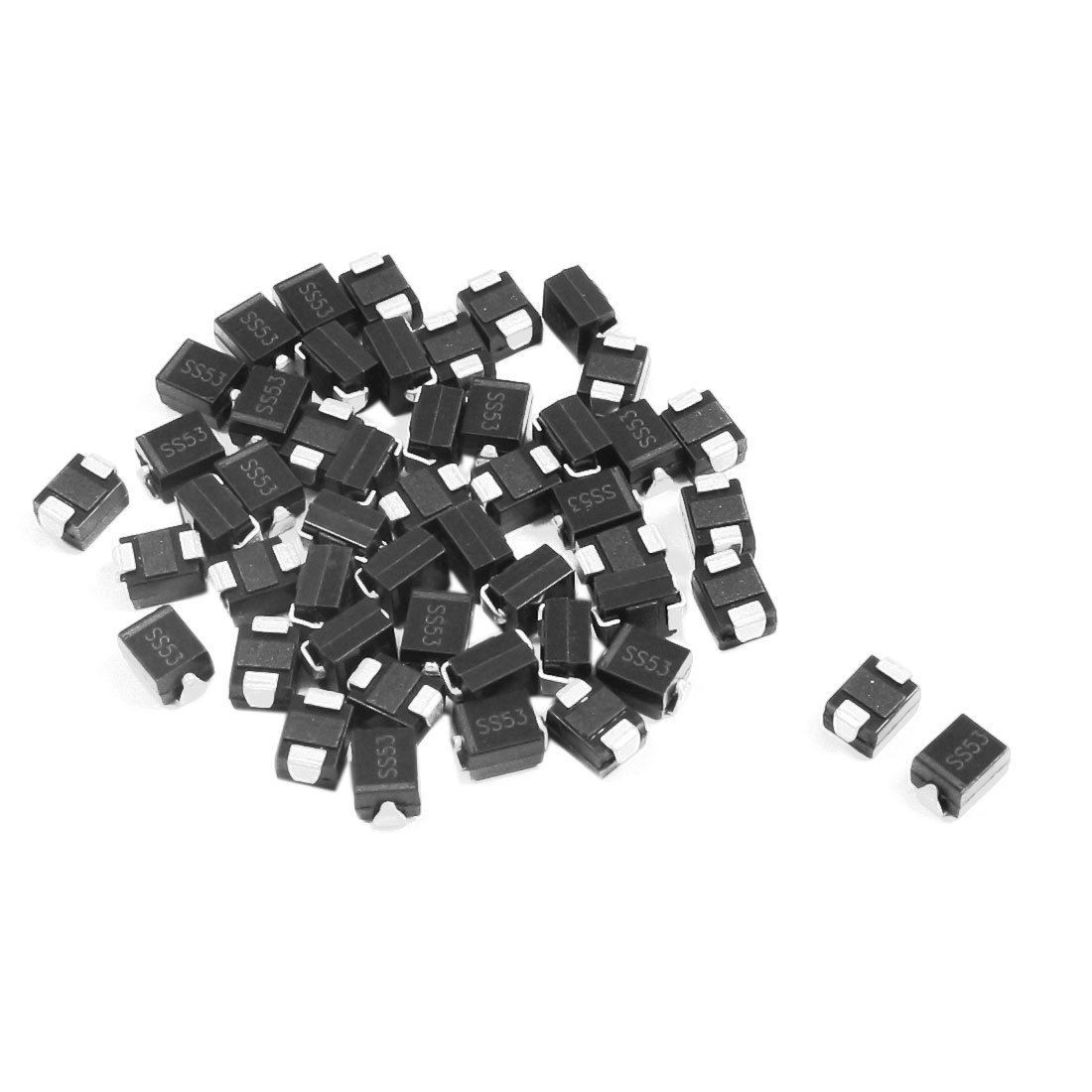 Electric Components DO-214AA 30V 5A Schottky Diode SS53 50pcs