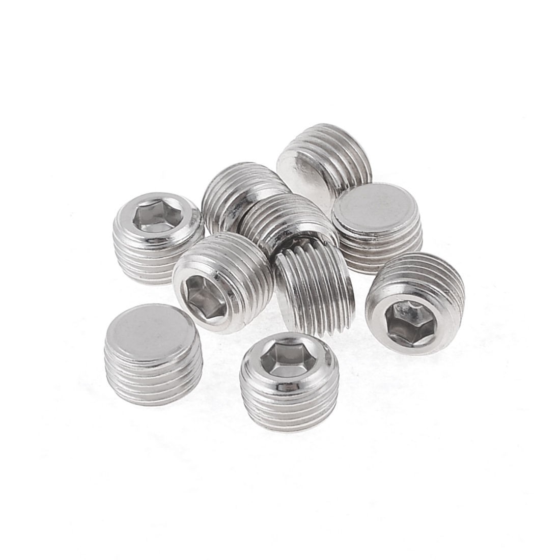 10 x Air Pneumatic 1/2 Male Thread Internal Hex Head Pipe Plug
