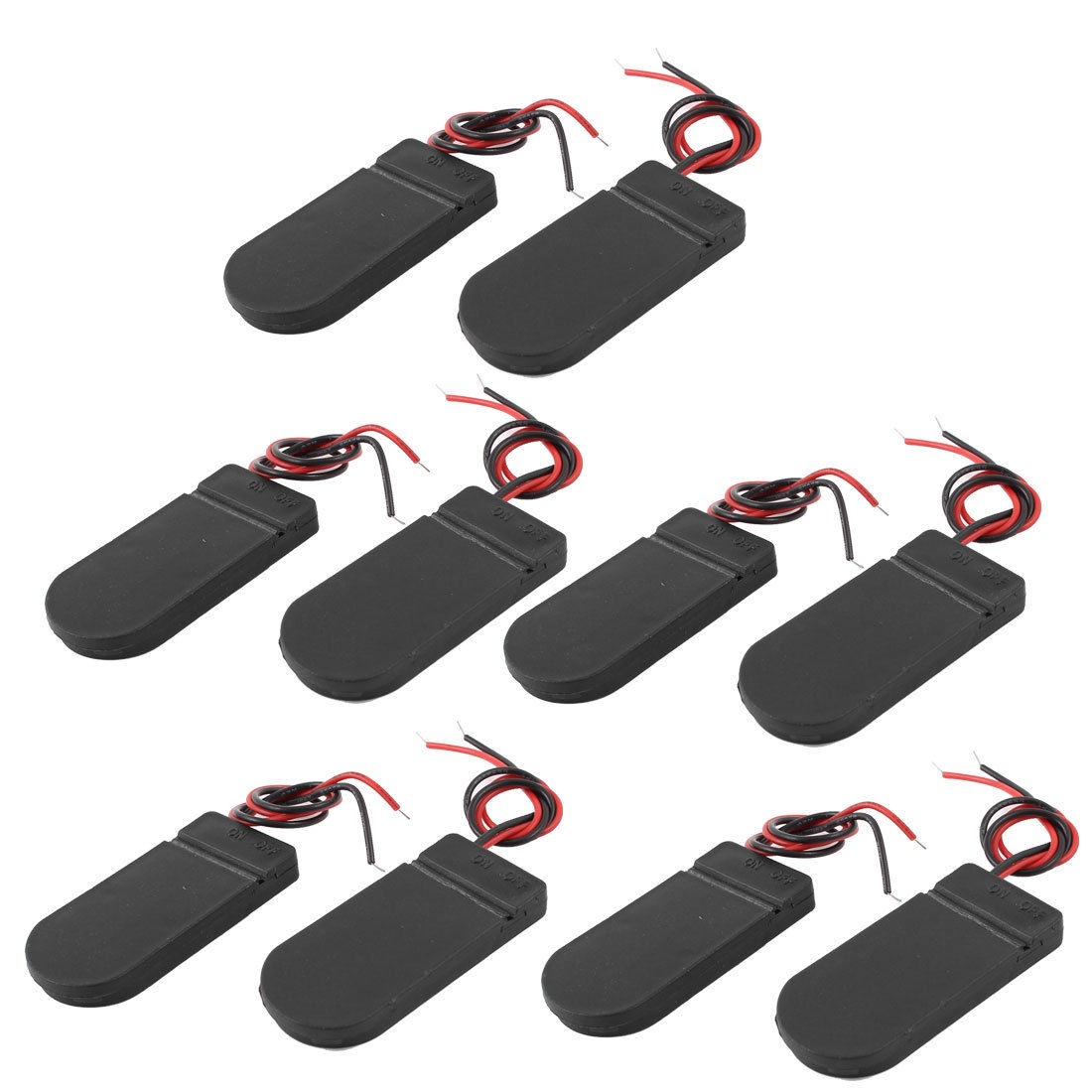 10 PCS ON/OFF Switch 2 x 3V CR2032 Cell Button Battery Holder for LED Light