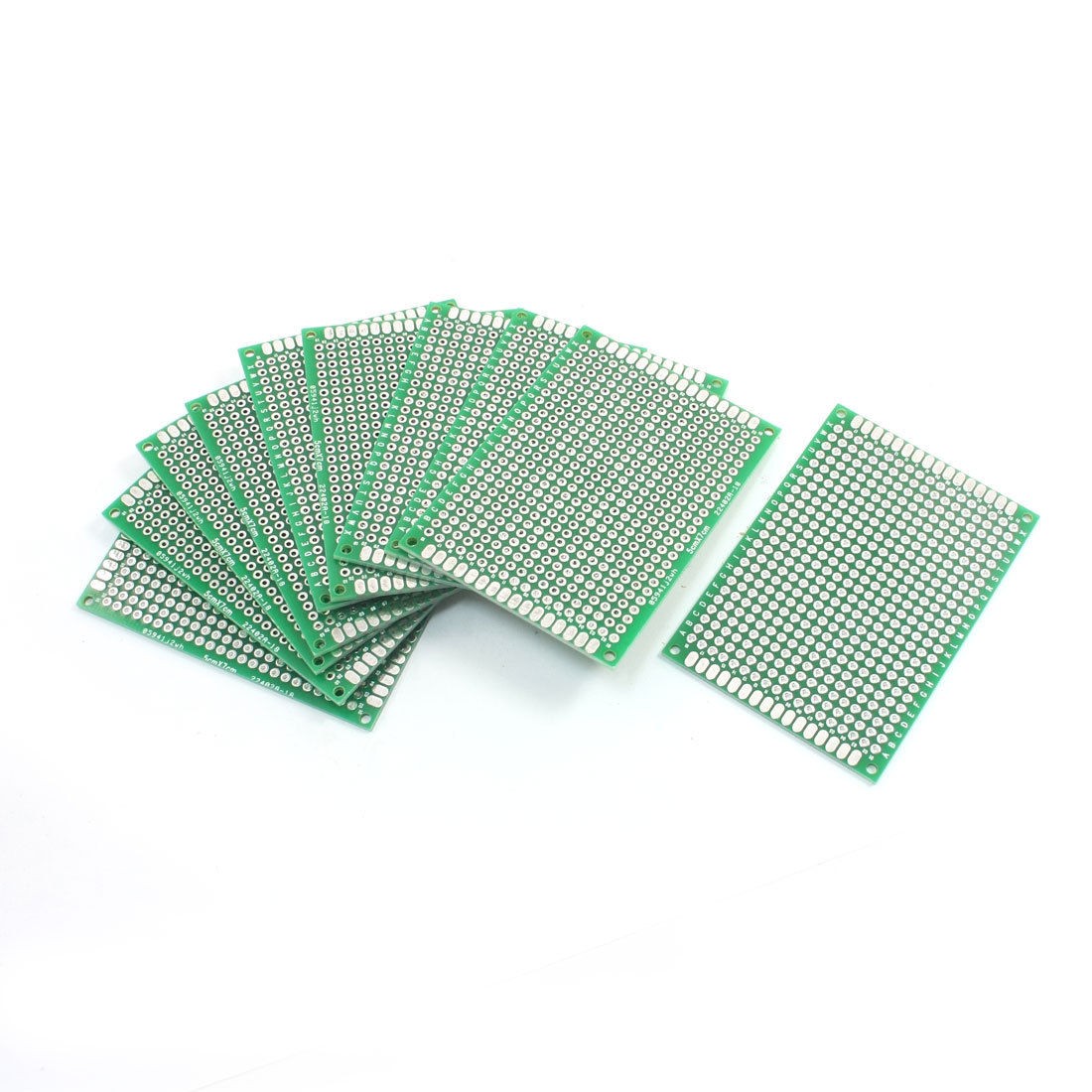 10pcs Electronic Universal Double Sided Prototyping PCB Board 5cm x 7cm