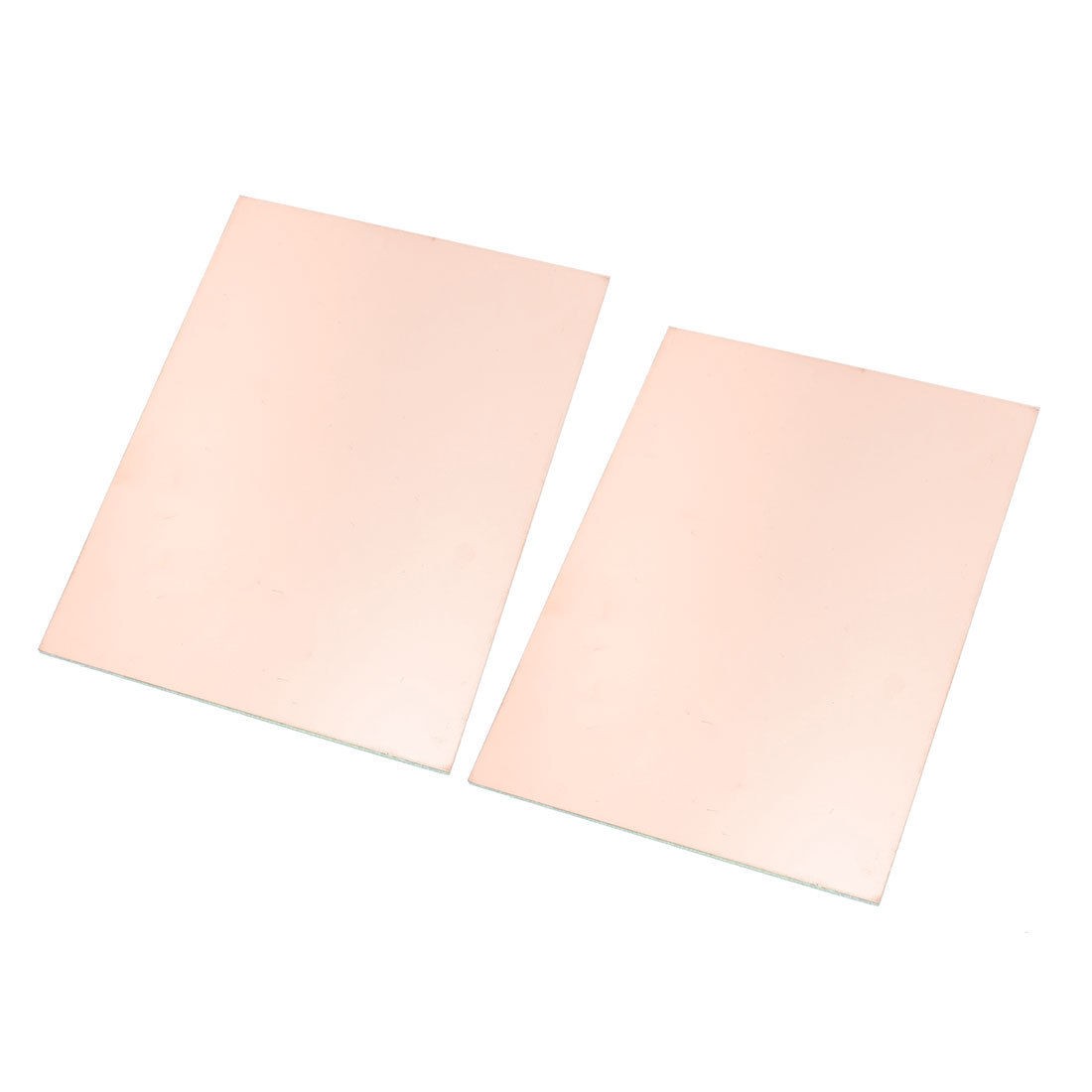 2pcs 8" x 6" Copper Foil Coated Double Side PCB Printed Circuit Board