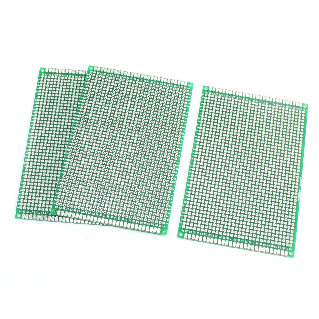 3pcs Electronic Double Sided Glass Fiber Prototype PCB Board 8cm x 12cm