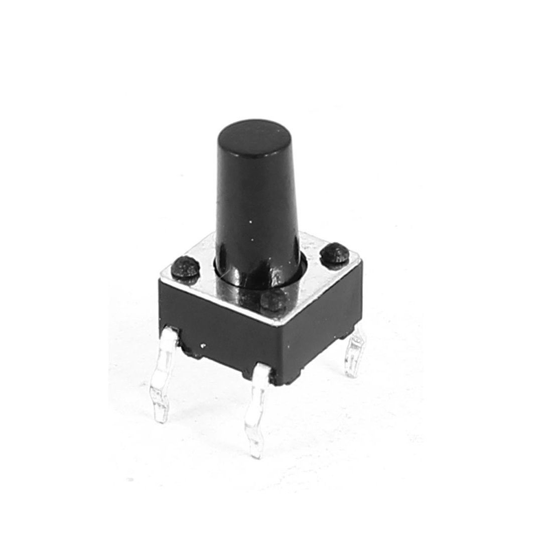 6mm x 6mm x 9.4mm 4 Pins Round Push Button Momentary Tact Tactile Switch