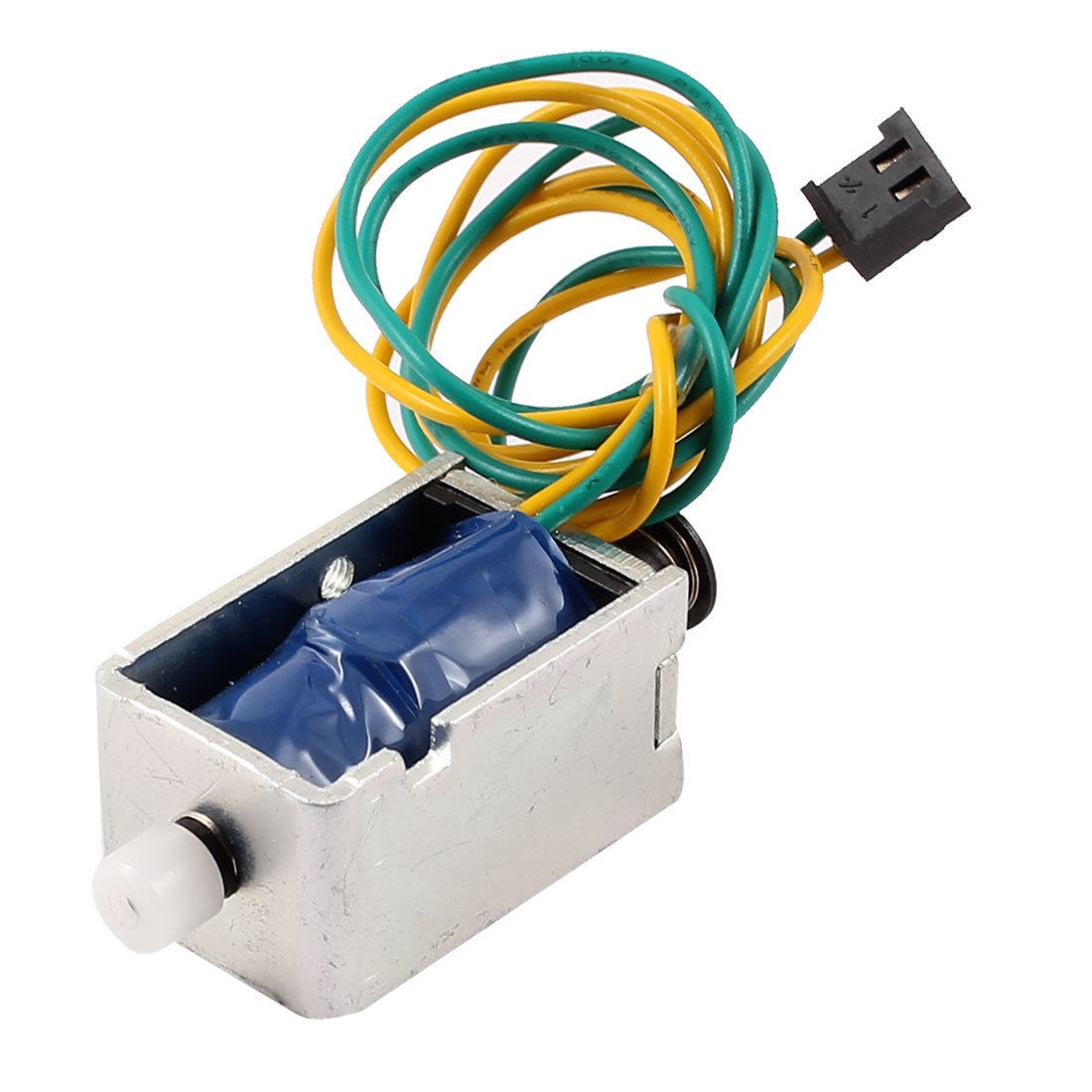 DC 15V 2mm 130g 5mm 20g Pull Type Spring Load Solenoid Electromagnet