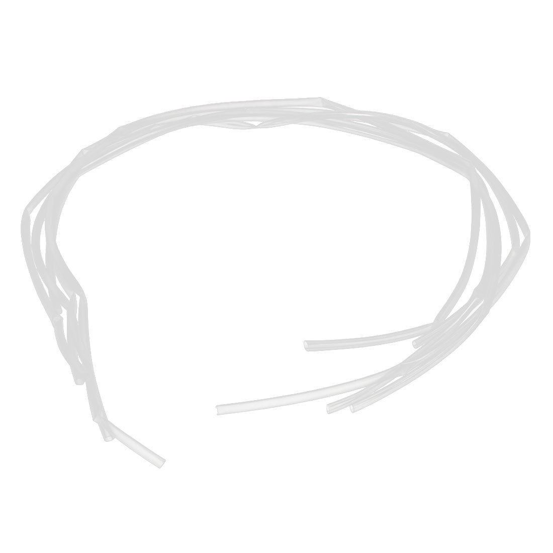 2:1 Shrink Ratio 1M 3.3Ft 5mm Dia Flexible Heat Shrinkable Tubing 5pcs