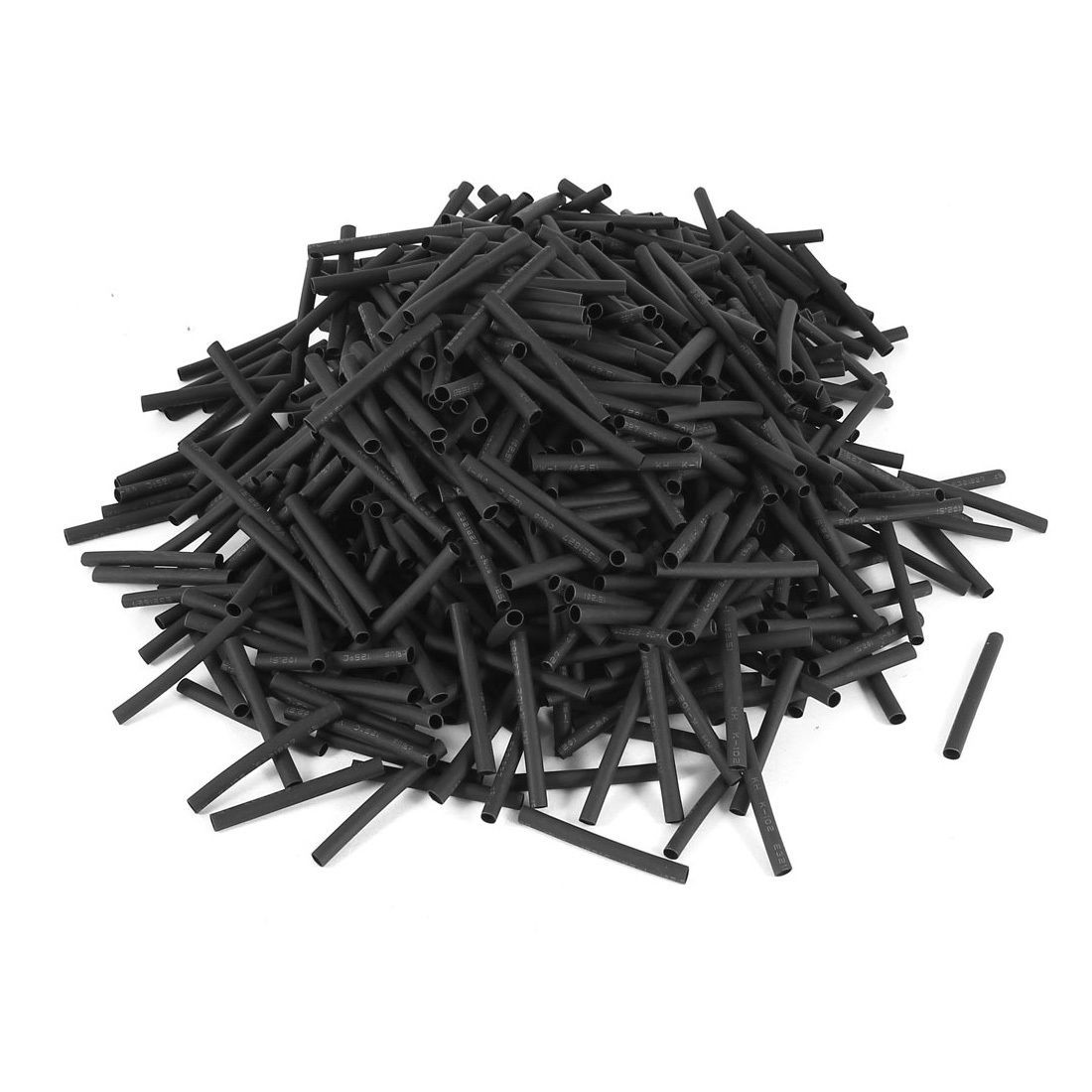 600V 125C Shrink Ratio Insulated Heating Shrinkable Tube 2.5 x 37mm 1000pcs