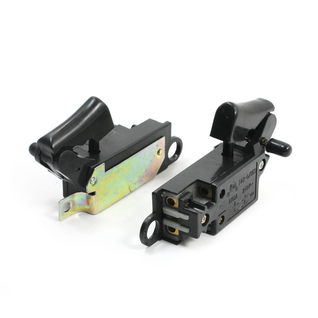 2 Pcs Locking Angle Grinder Power Tool Switch for Hitachi 150 G15SA