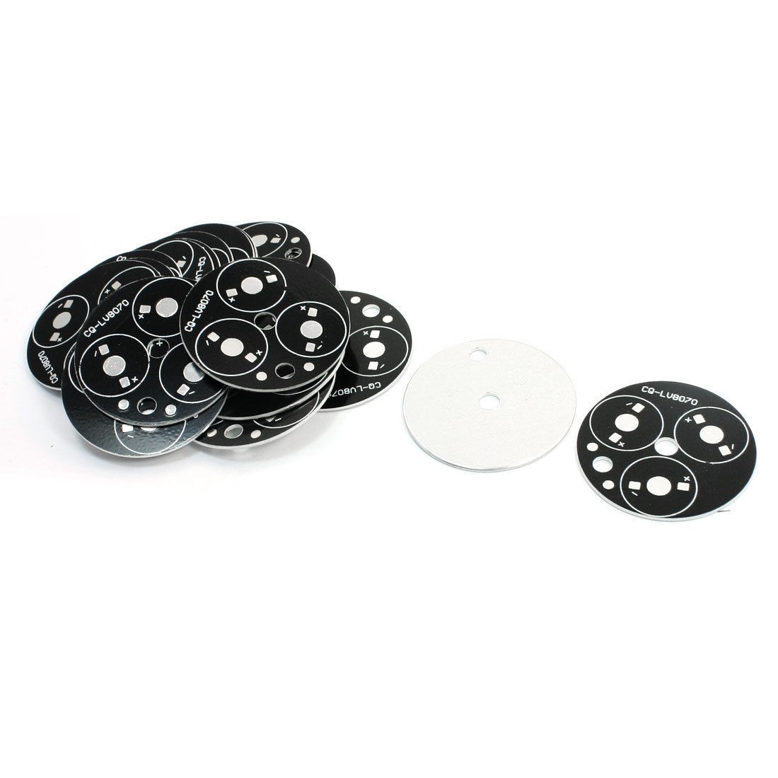 20 PCS 49mm Circle Aluminum PCB Circuit Board for 1W/3W 3LED Light in Series