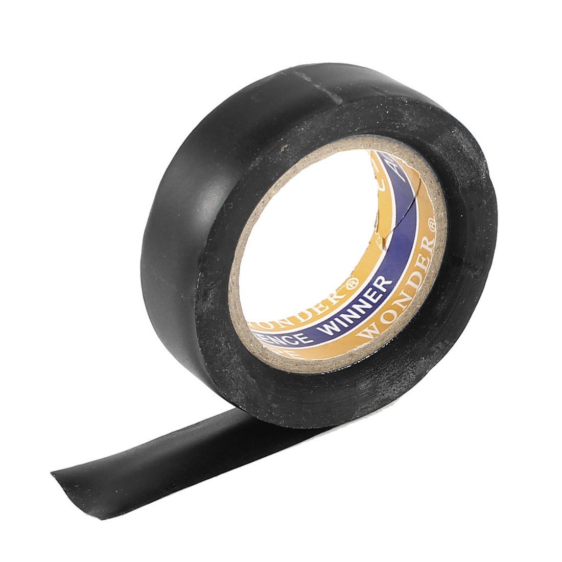 17mm Width 11M Long Self Adhesive Black PVC Insulating Tape Roll