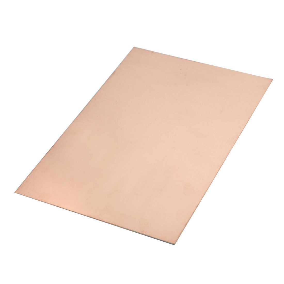 Rosybrown FR4 Glass Fiber One Sided Copper Clad Laminate PCB Board 30x20cm