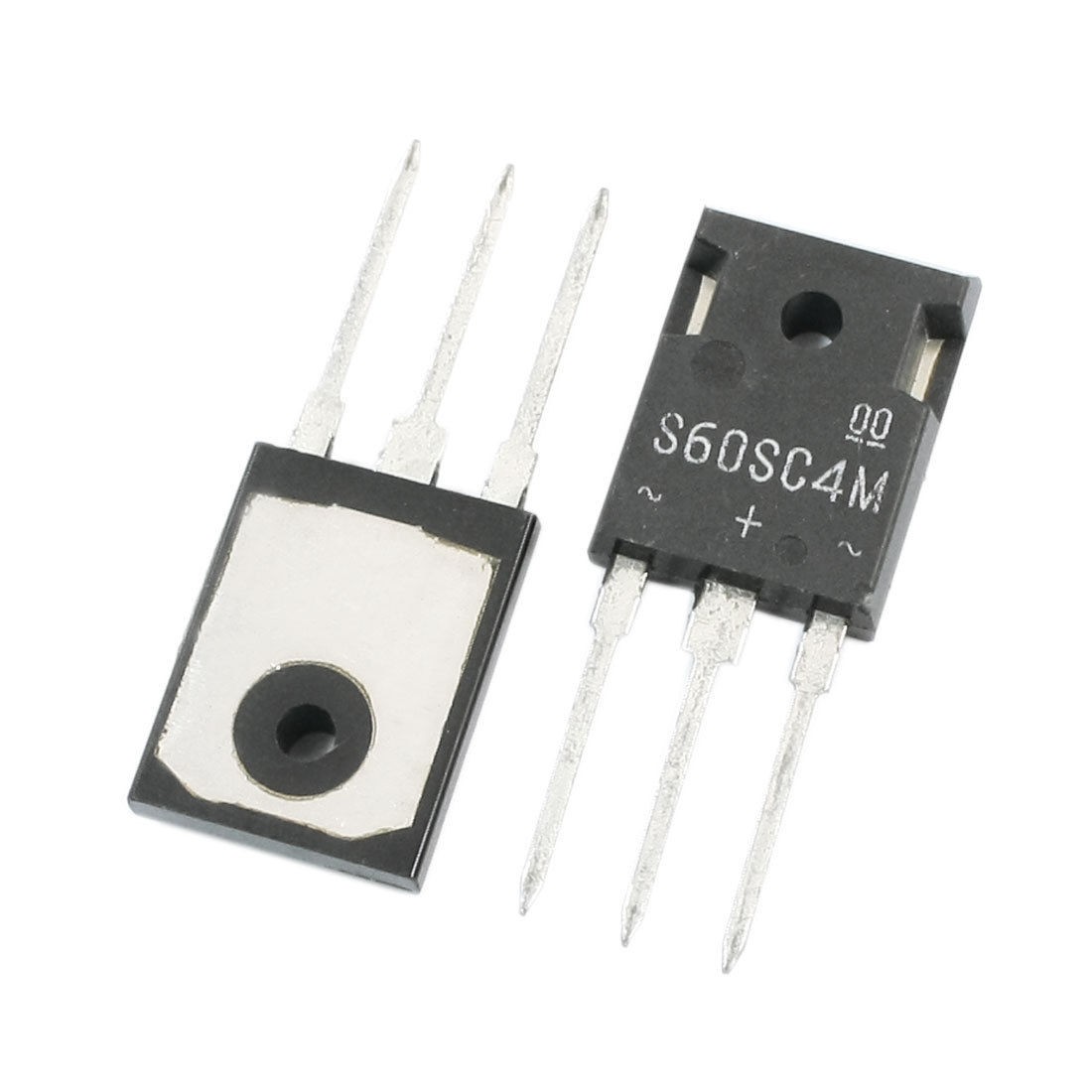 2Pcs S60SC4MT 3 Terminals Dual High-Voltage Power Schottky Rectifier 60A 45V