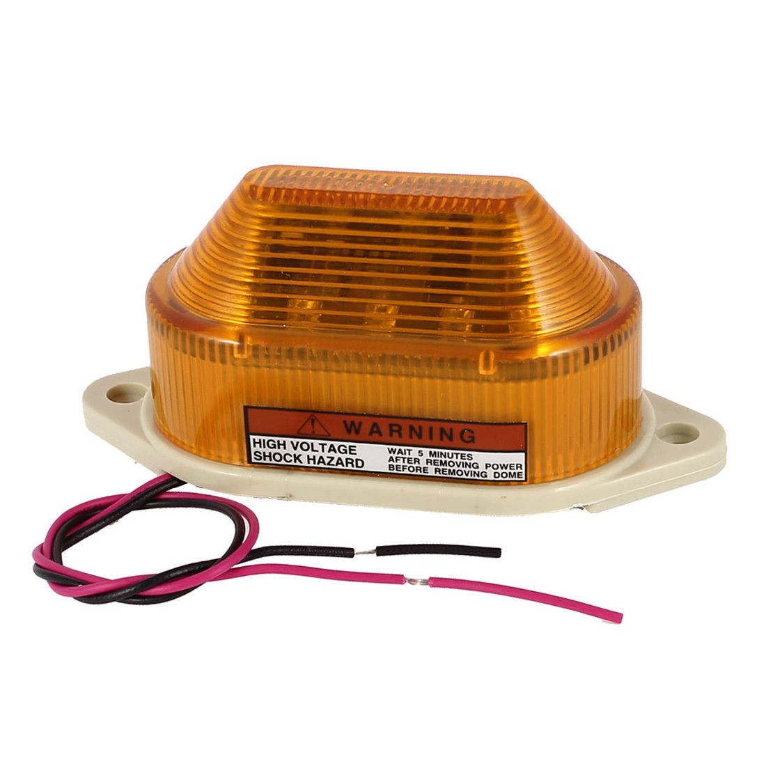 Industrial DC 24V LED Flash Strobe Light Emergency Warning Lamp Yellow LTE-5051