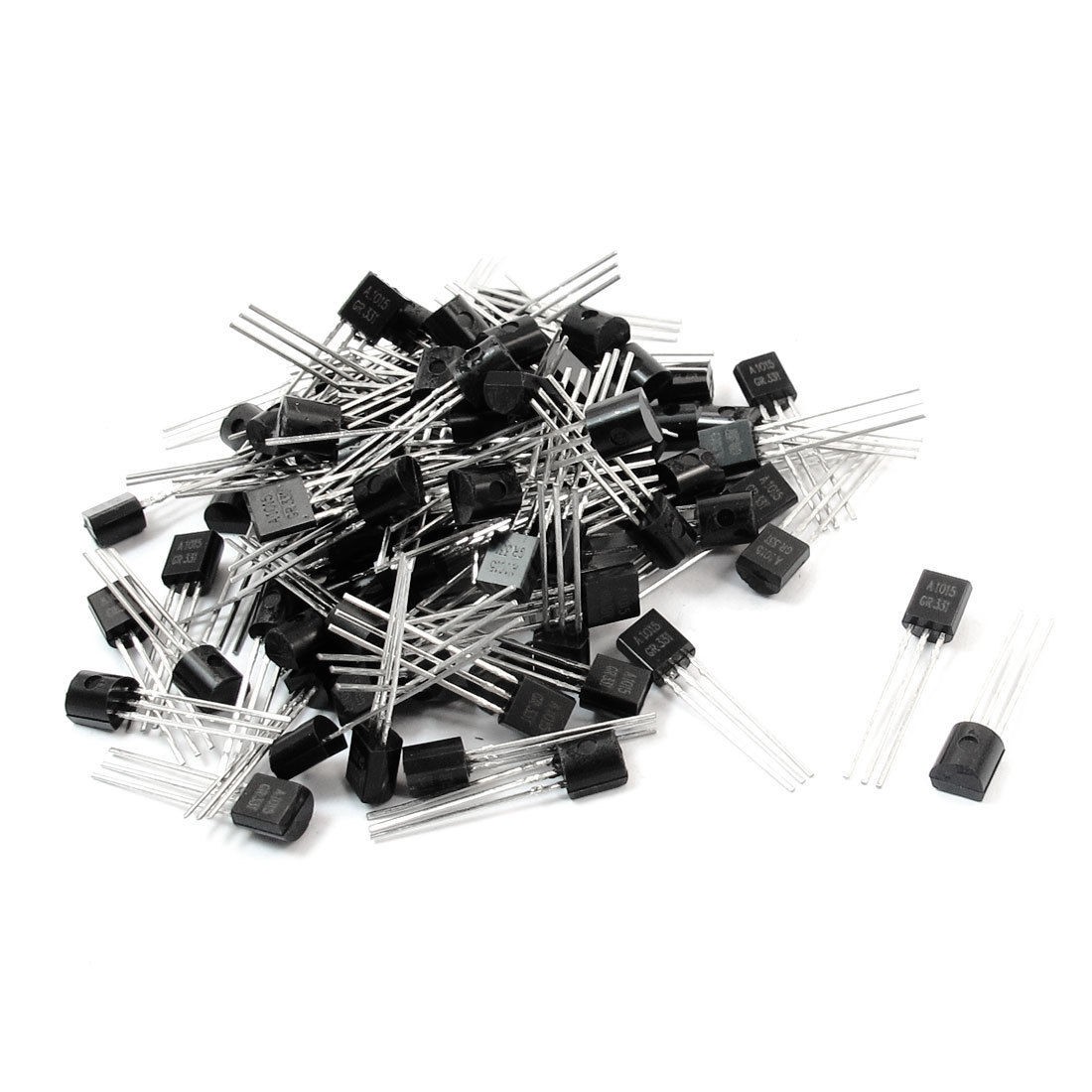 100PCS Electric Component A1015 50V 150mA 3Pin TO-92 PNP Transistor