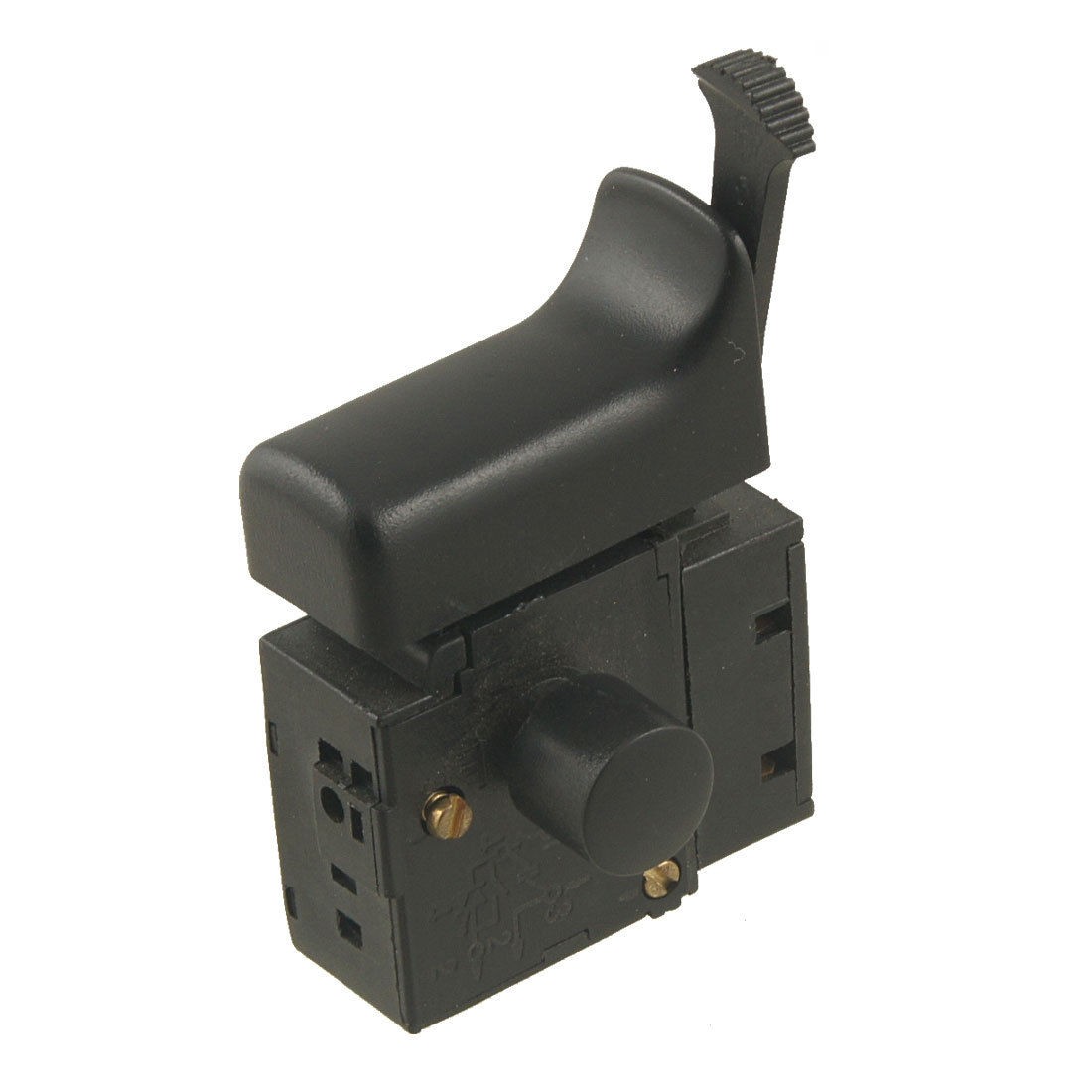 Electric Hammer Part Speed Control AC Trigger Switch Black 250V 6A for Bosch