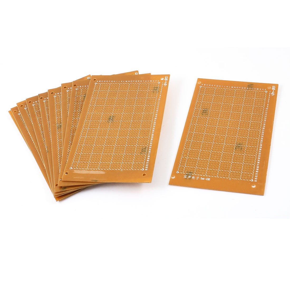 10 Pcs Solderable Prototyping Experiment Tester PCB Circuit Board 8cm x 13cm