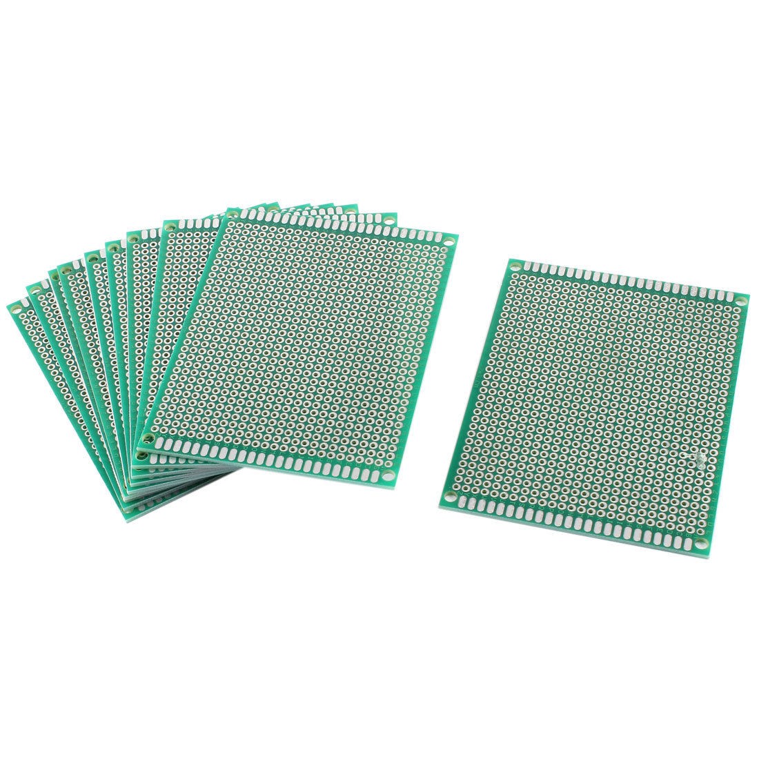 10 Pcs DIY Single Side Tinned Prototyping PCB Circuit Universal Board 7cmx9cm