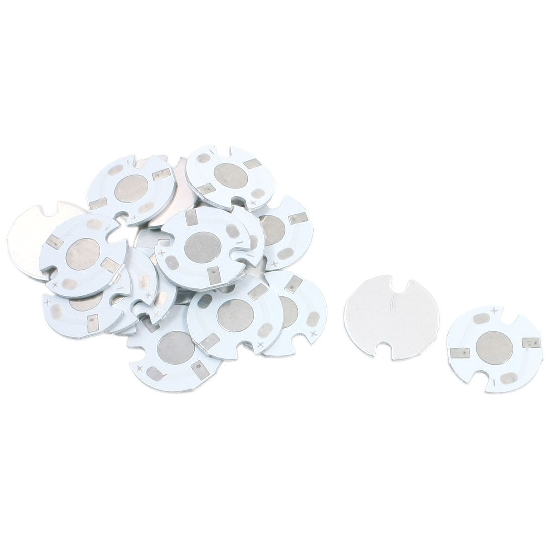 20Pcs 16mm Dia Circle LED Aluminum PCB Circuit Board for 1 x 1W/3W/5W